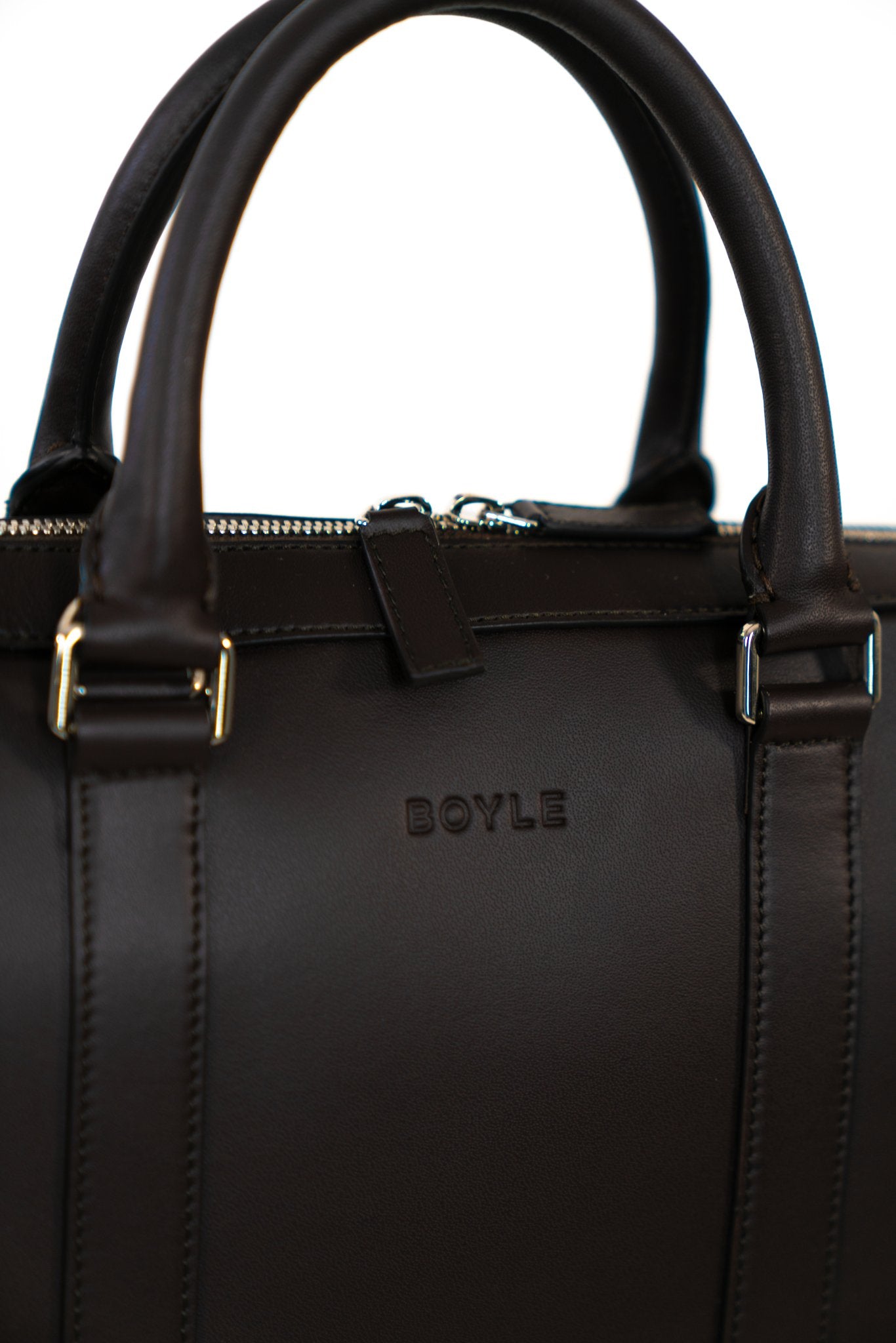 Roucas Briefcase Brown - Boyle
