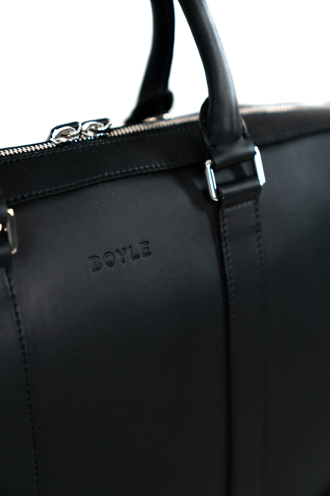 Roucas Briefcase Black - Boyle