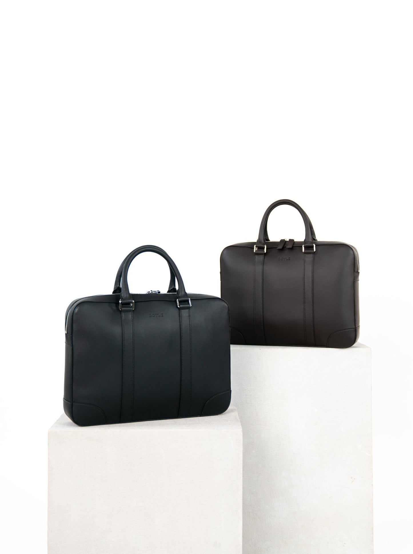 Roucas Briefcase Black - Boyle