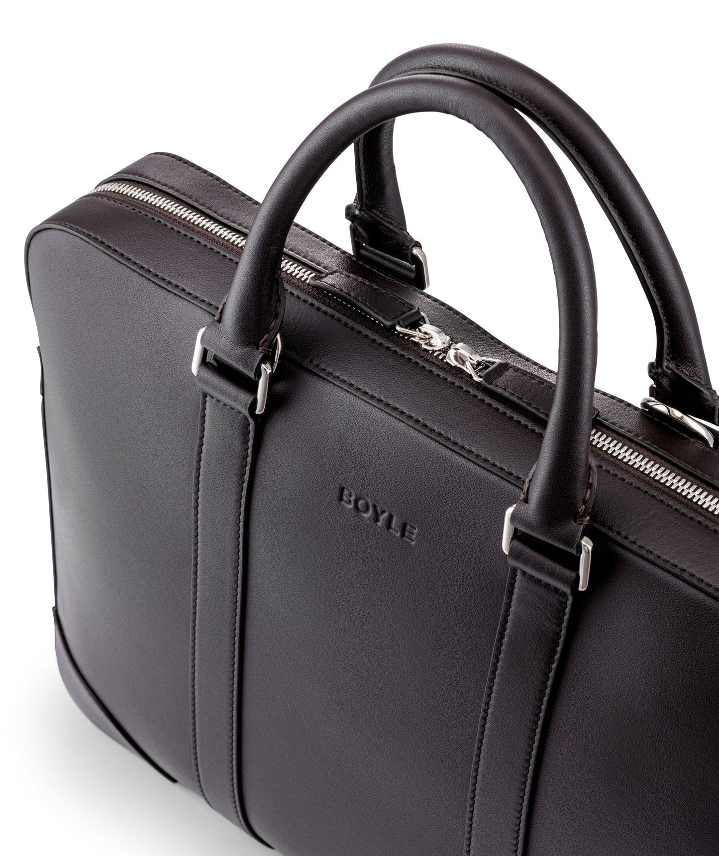 Roucas Briefcase Brown - Boyle